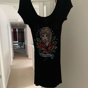 Sexy comfy Ed Hardy dress